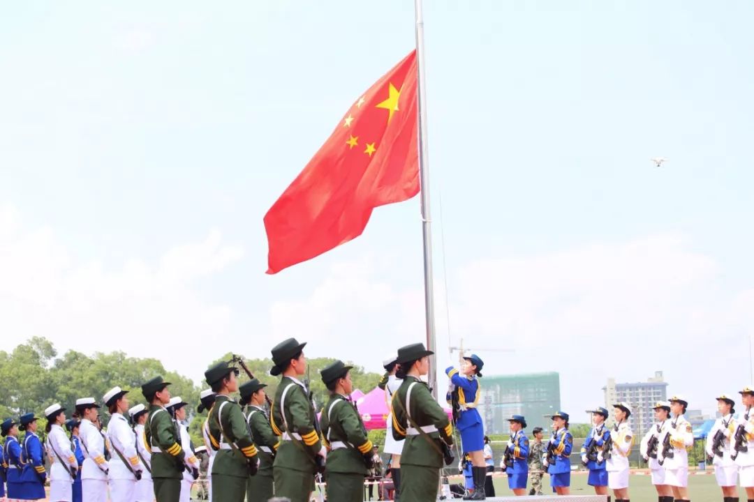 国旗护卫队最新视频，时代的荣耀与历史的传承展现