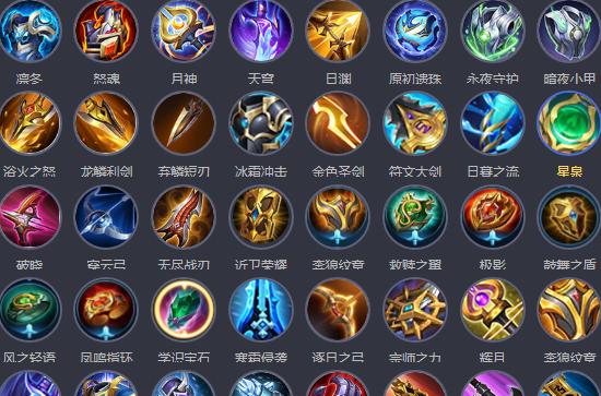 王者荣耀全新英雄装备攻略详解