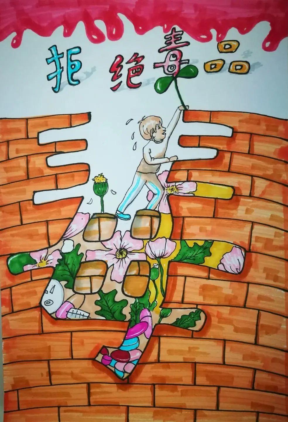 幼儿绘画比赛作品，一笔绘世界，自信与成长的种子在绽放