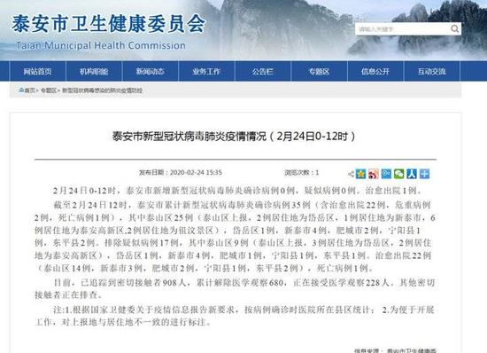 泰安最新确诊者的健康之旅，一场突如其来的小故事